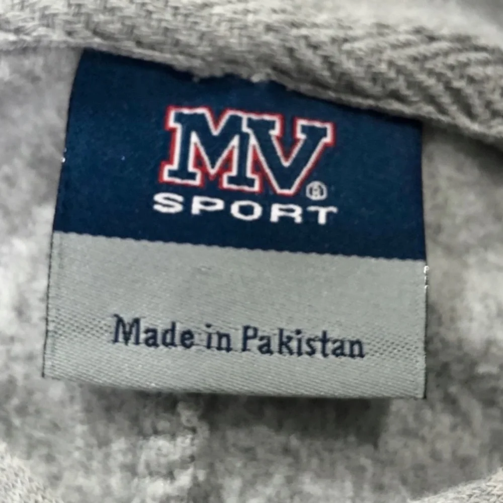 MV Sport Amanda Sweatshirt Poncho in Grey - Picture 5 of 5